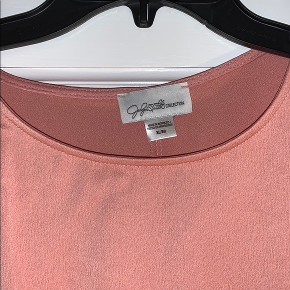 Silky Pink Rose Colored Blouse - Picture 2 of 5